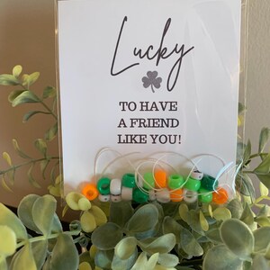 Saint Patrick’s favors, happy Saint Patrick’s day  ,   gifts, bracelet kit, saint Patrick’s bracelets, saint pattys, classroom favors,
