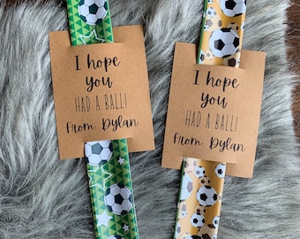 Soccer Party favors Soccer theme party Soccer Bracelets Soccer Ball bracelets for soccer birthday party soccer slap bracelets sports theme
