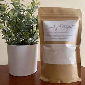 All Natural Laundry Detergent, Chemical Free Cleaning Soap,  Unscented laundry detergent, sensitive skin friendly, nontoxic cleaning
