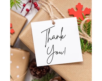 thank you tag, thank you, thank you gift, thank you tags, tag, thank you card, appreciation, gift tag,  digital download, PDF