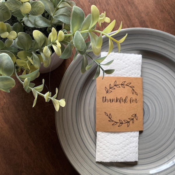 Thanksgiving decor,  thanksgiving silverware holder, decor, thanksgiving table decor, thanksgiving silverware, thanksgiving name cards, PDF