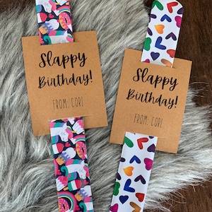 Birthday favors, birthday party favors, class party, birthday gift, elementary birthday gift, elementary school, happy birthday, bracelets