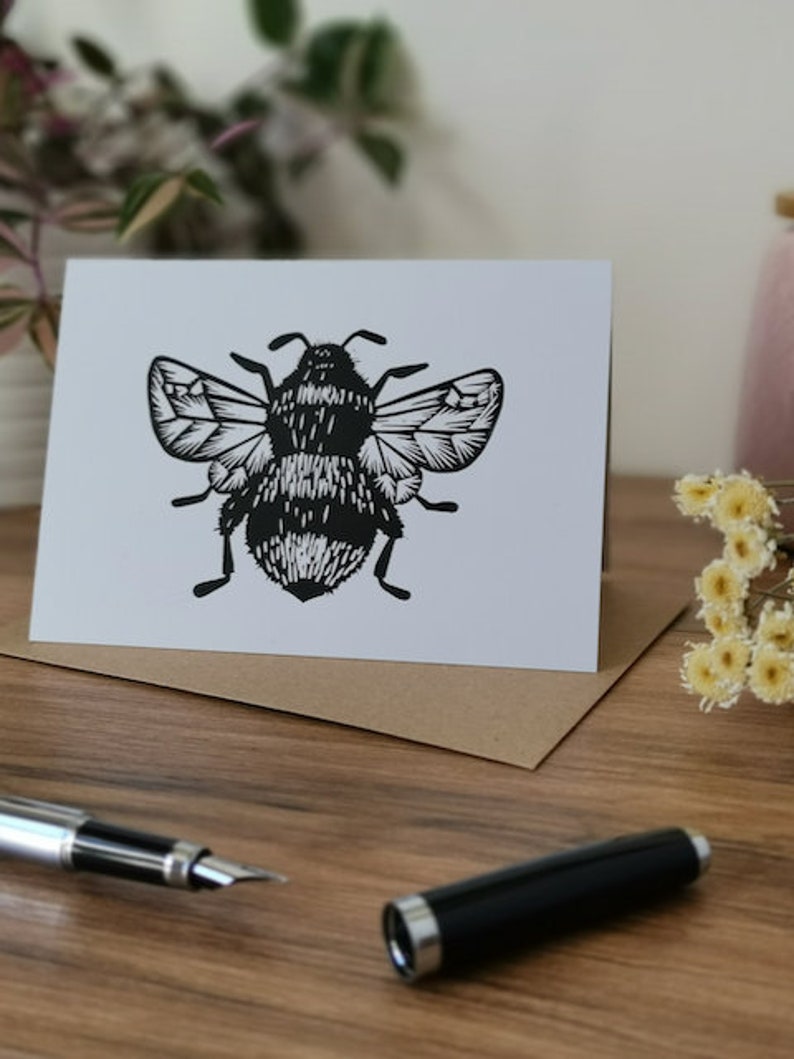 Mini bumblebee gift set, letterbox gifts, for bumblebee lovers, Bee happy birthday gifts Fathers Day gift set image 3