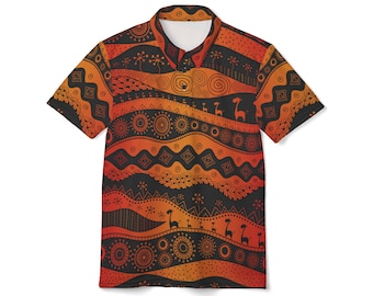 Tales Of Africa Unisex Polo Shirt