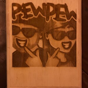 Je Twitch Emotes Laser gegraveerd