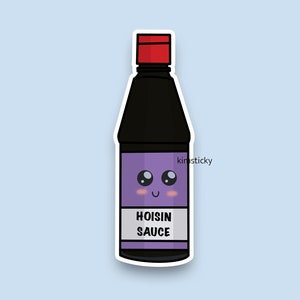 Hoisin Sauce Vinyl Sticker