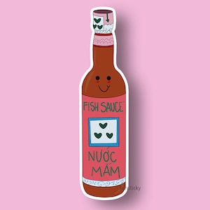 Fischsauce (Nuoc Mam) Aufkleber