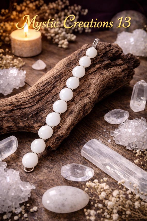 Hand Crafted Fused Glass 7 inch Bracelet.