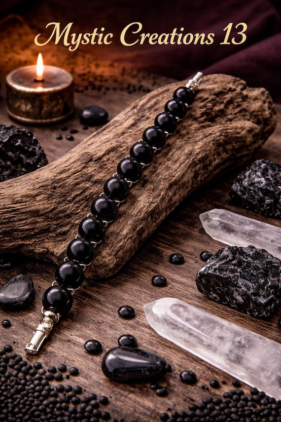 Hand Crafted Fused Glass 7 inch Bracelet.