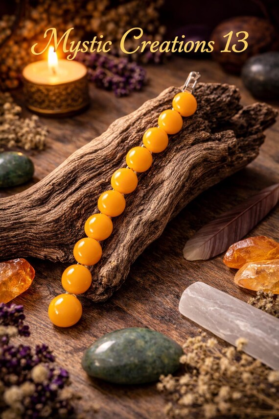 Hand Crafted Fused Glass 7 inch Bracelet.