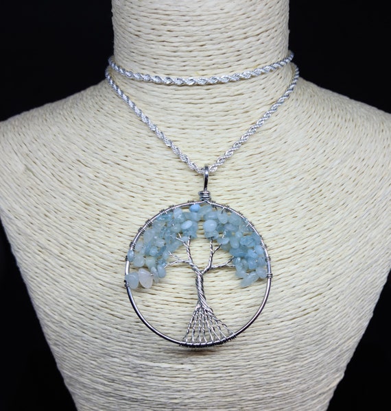 AQUAMARINE TREE Of Life