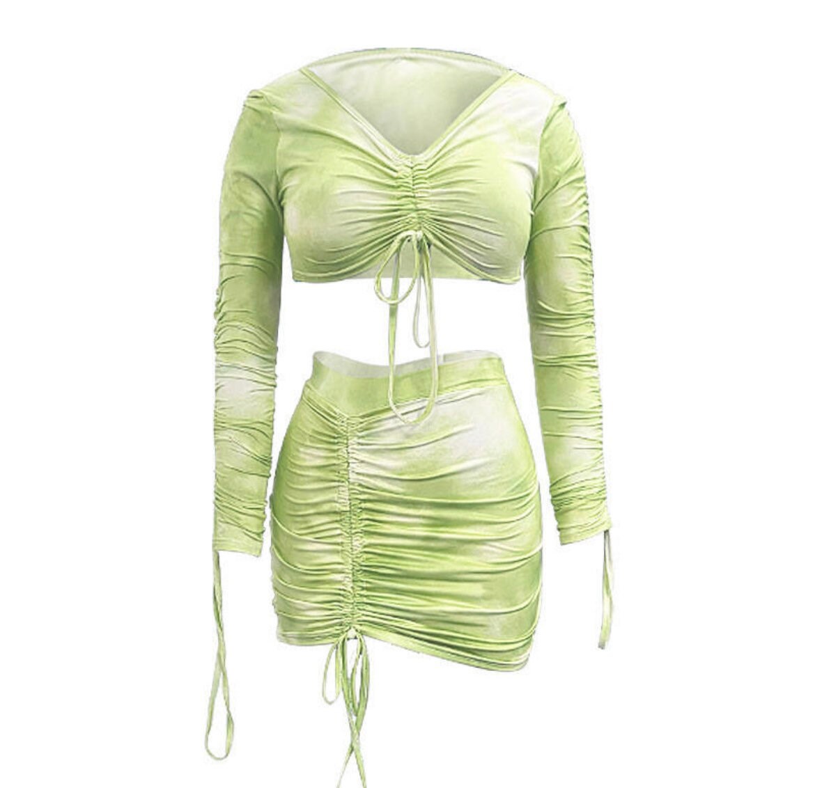 Two Piece Skirt Set Etsy