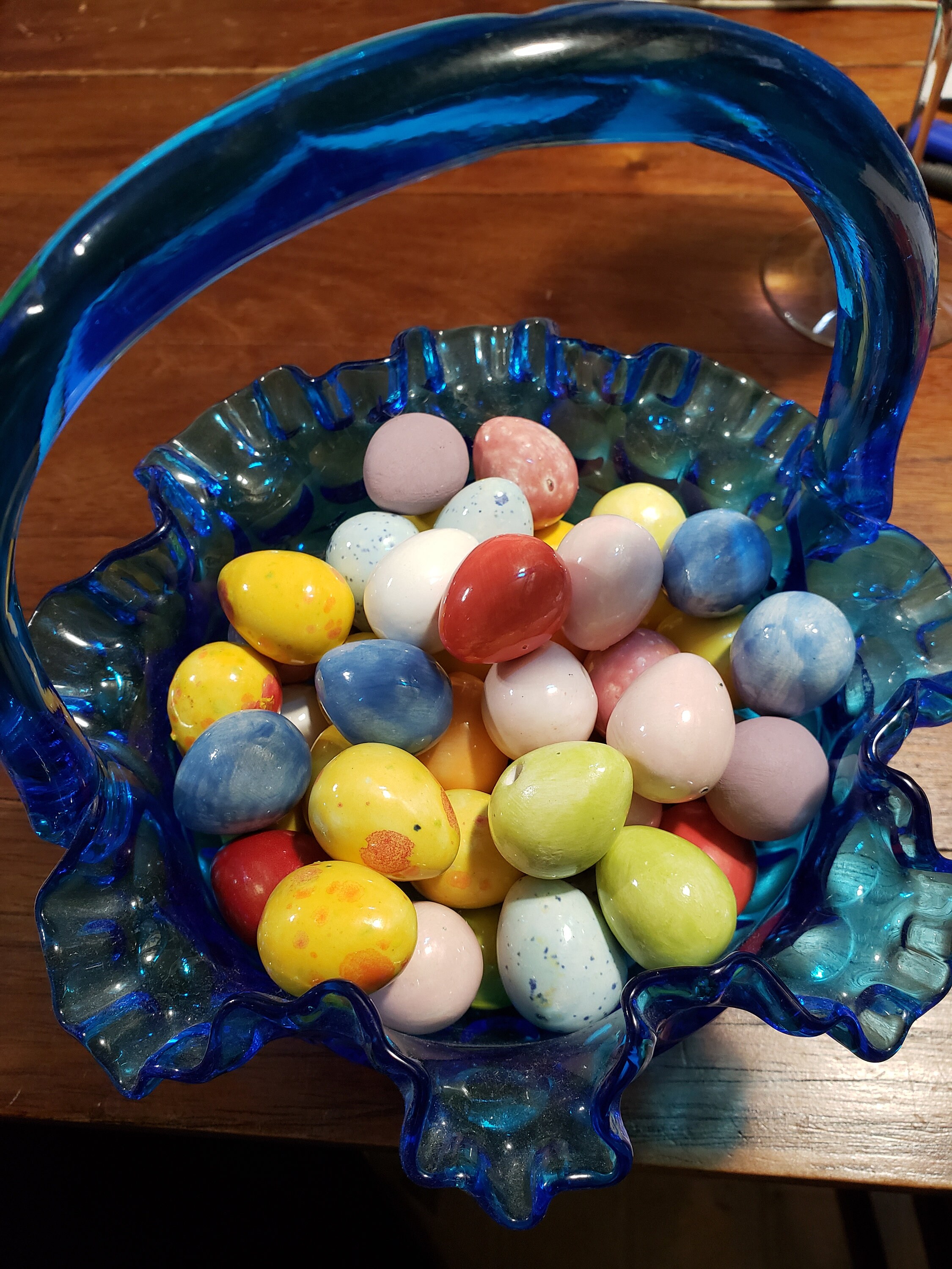 Assorted Ceramic Eggs Etsy