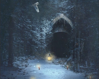 Winterbos Fantasy Art Print