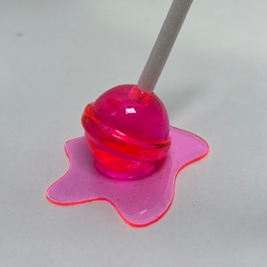 Geschmolzener Lollipop