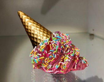 Escultura de helado caído *POP ART*