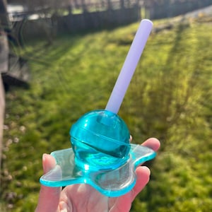 Geschmolzener Lollipop mittlerer Größe