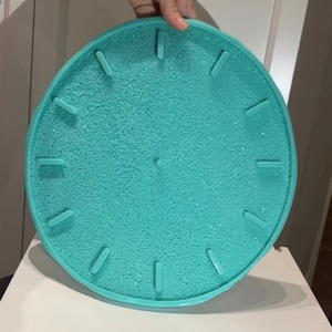 Crystal clock mold- silicone mold / Resin mold