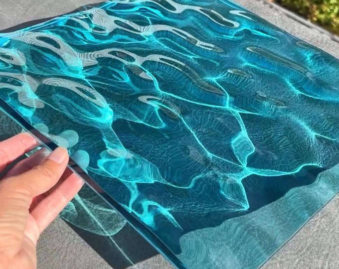 Water Ripple Painting - Ocean Art - Etsy Canada