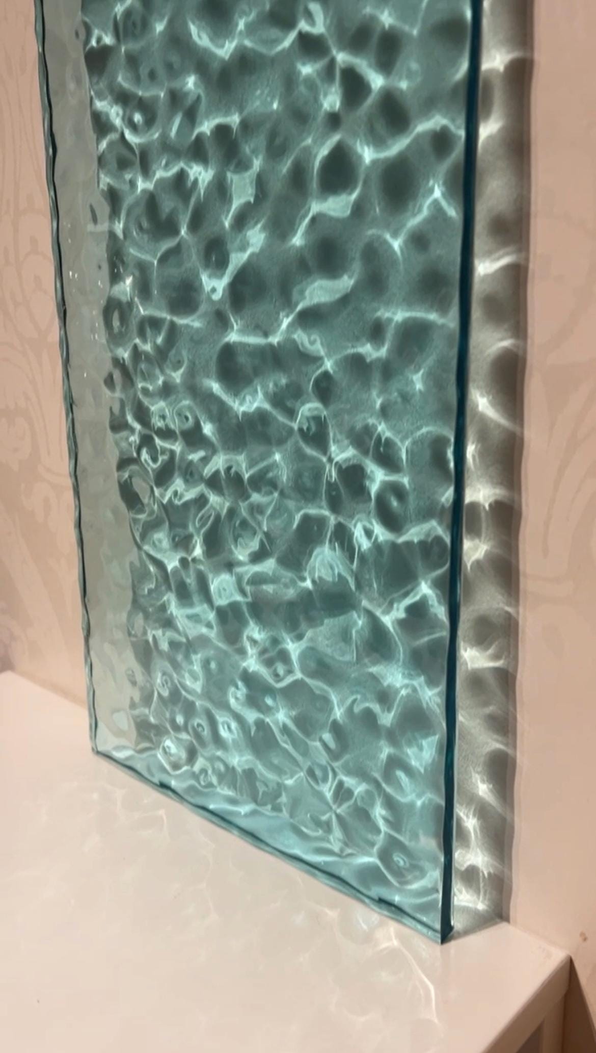 60x20 Ocean Art 60x20 Cm - Water Ripples Artpiece - Etsy