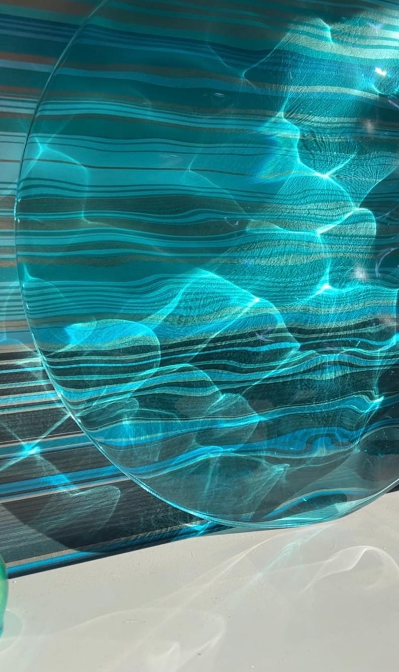 Ocean Art 40 Cm- Water Ripples Artpiece - Etsy