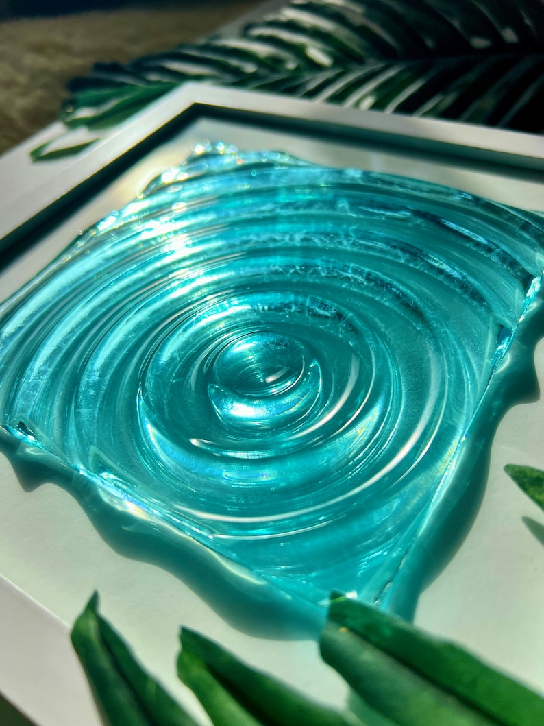 Water Ripple Painting - Ocean Art - Etsy UK