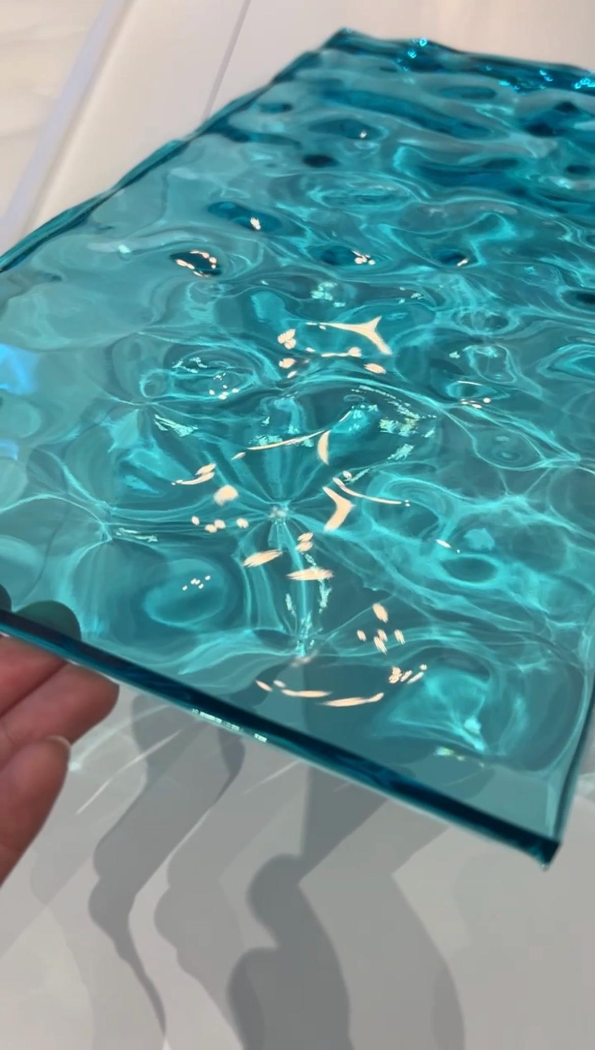 Wireless Ripples Art Pattern Ocean Art 20x40 Cm - Water Ripples Artpiece - Etsy