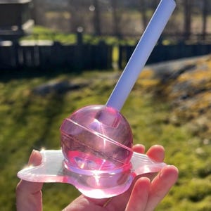 Geschmolzener Lollipop mittlerer Größe