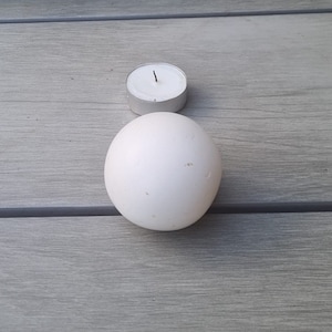 Lonsdaleit Meditationsperle &#39;groß&#39;.
