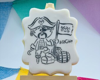 Pirate Paint Your Own Biscuit