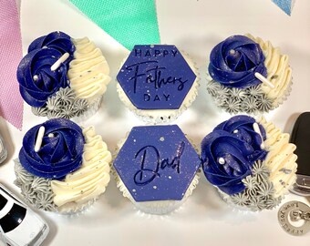 Father’s Day Postal Cupcakes