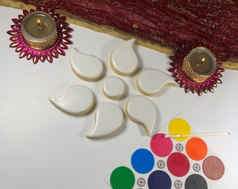 Rangoli Paint Your Own Biscuit Set