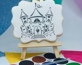 Princess Castle Paint Your Own Biscuit