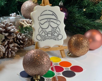 Santa Paint Your Own Biscuit