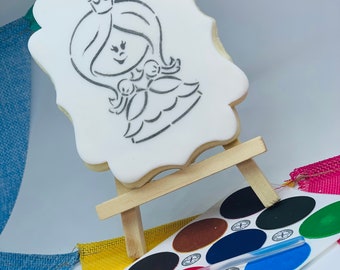 Princess Paint Your Own Biscuit