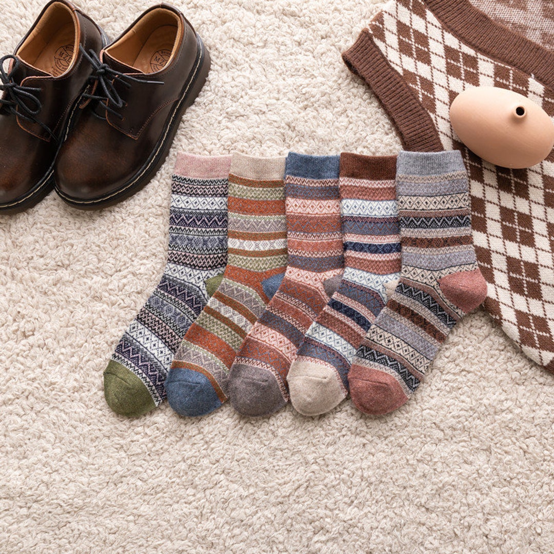 Nordic Style Winter Socks Winter Socks Warm Socks Cute Sock Bed Nordic style winter socks winter socks warm socks cute sock bed