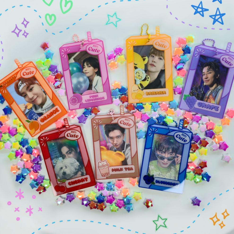 SEVENTEEN ウォヌ ジュースボックス フォトカードホルダー - Etsy 日本