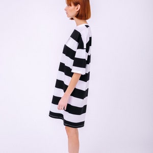 Striped Dream T-Shirt Dress image 2