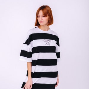 Striped Dream T-Shirt Dress image 1