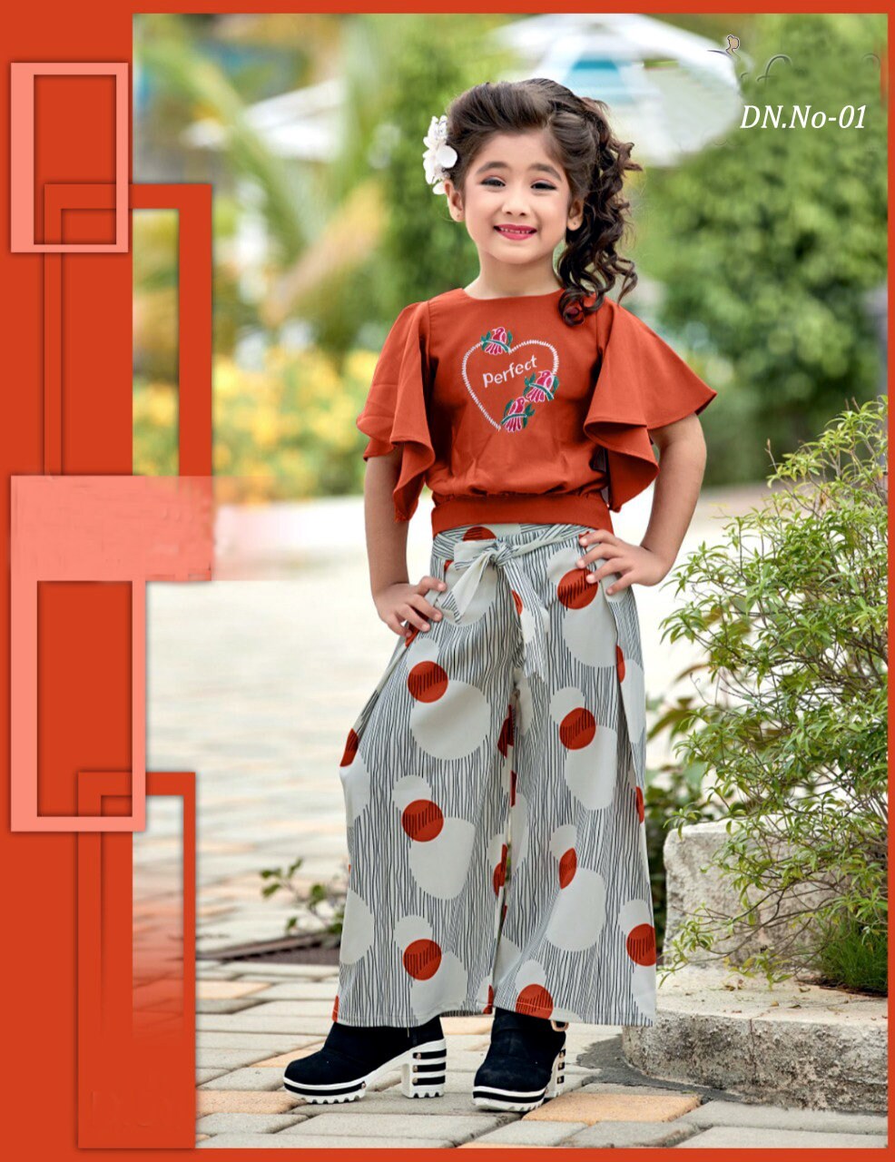 top with plazo dress