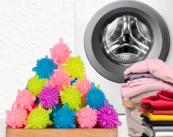 Magic Laundry Ball that collect the hair from clothes and bedsheets, cleaner and anti-winding