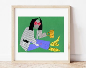 Fran Lebowitz 2 | Giclée Art Print Non encadré