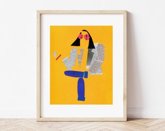 Fran Lebowitz 1 | Giclée Art Print Non encadré