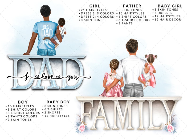 Fathers Day Clipart DIY, Free Commercial Use image 2