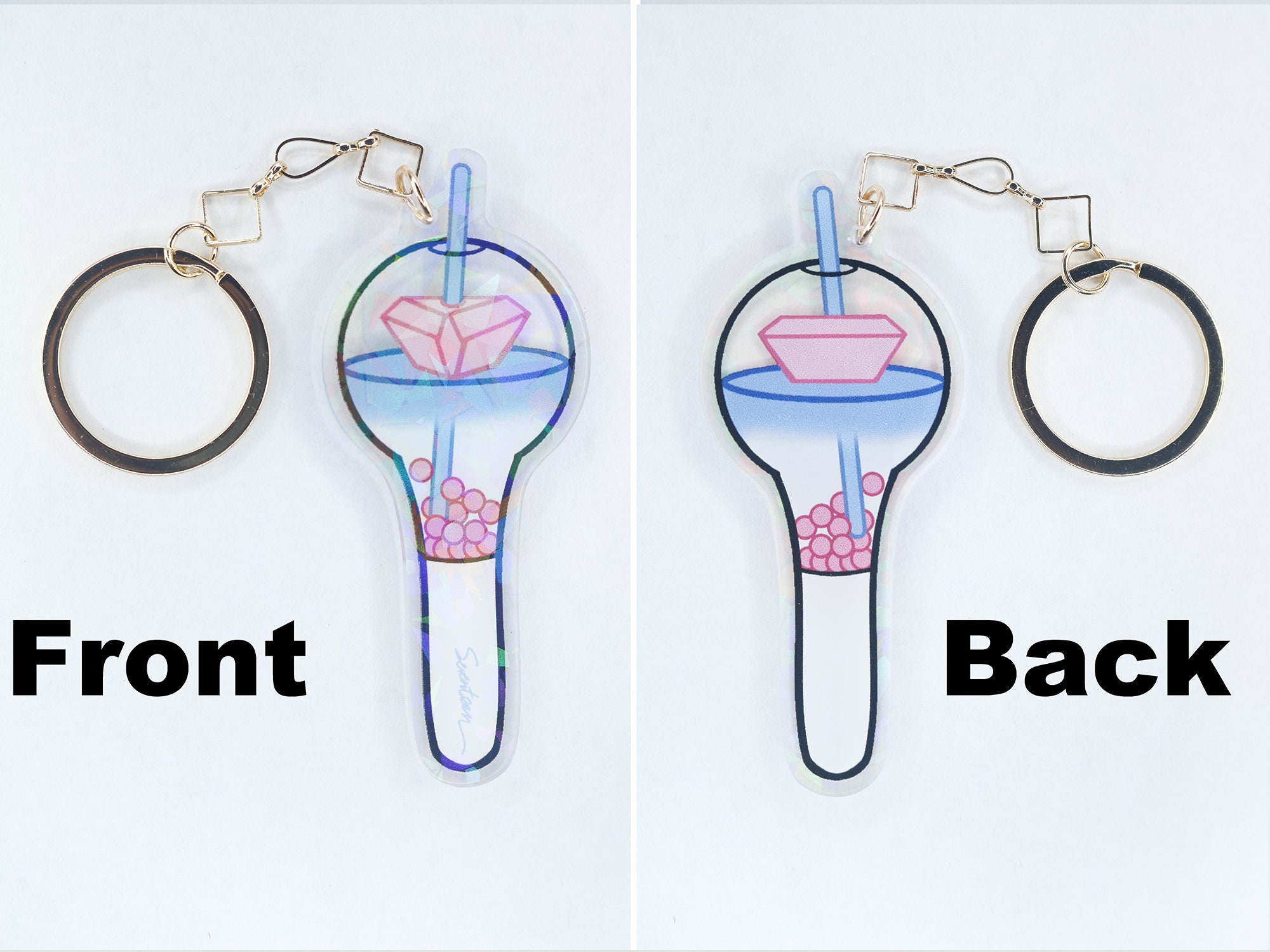 KPop BobaBong Keychains Etsy