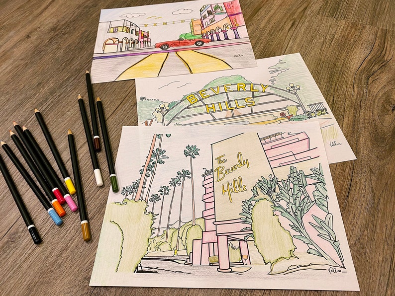 Los Angeles In Printable