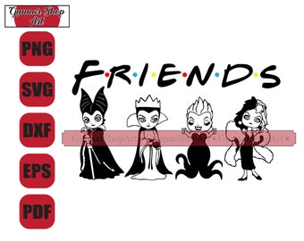 Free Free 270 Disney Villains Friends Svg SVG PNG EPS DXF File
