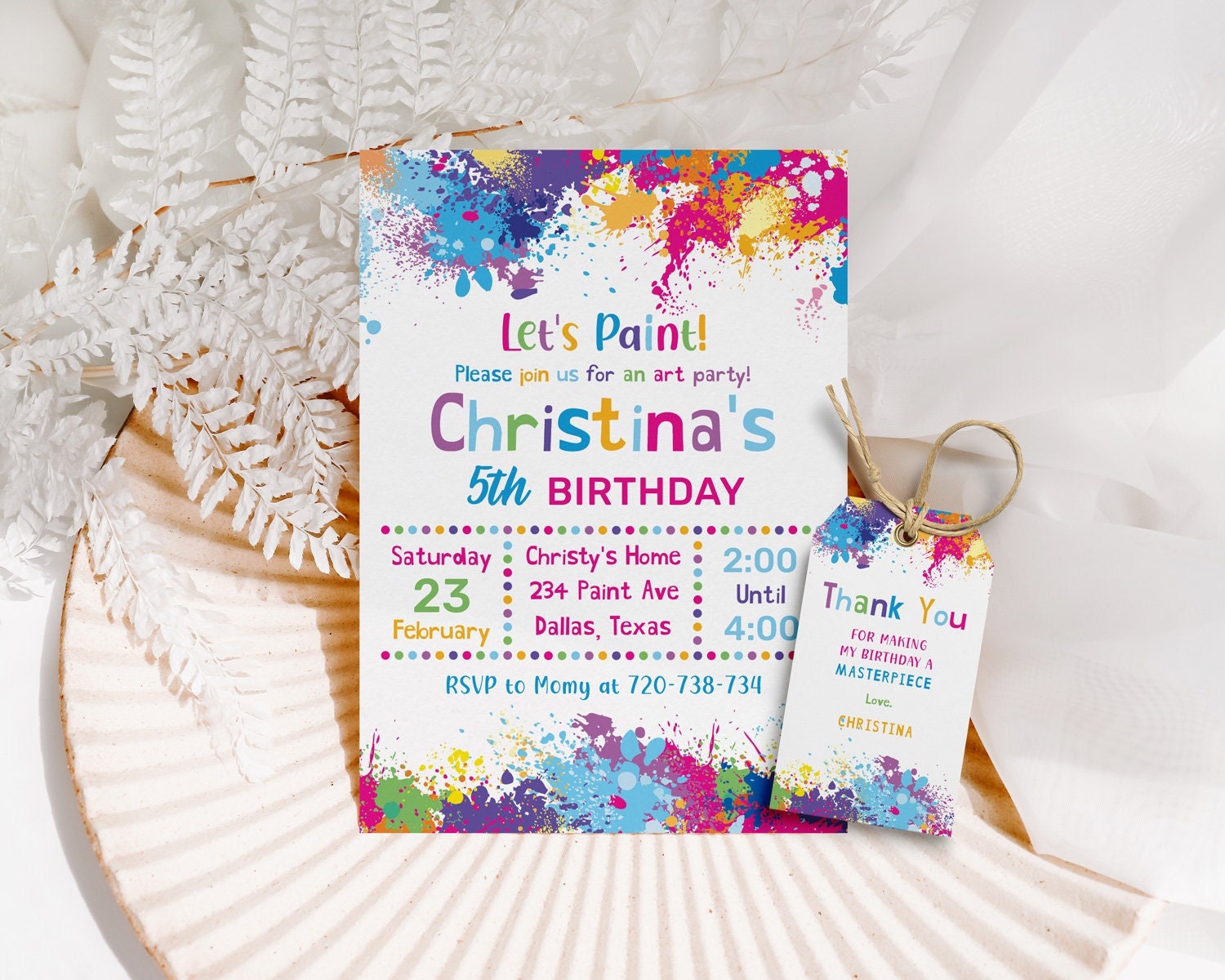 Art Party Pack Paint Party, Art Birthday, Paint Birthday, Party Plates,  Party Napkins, Birthday Napkins, Party Supplies, Party Decorations -   Sweden