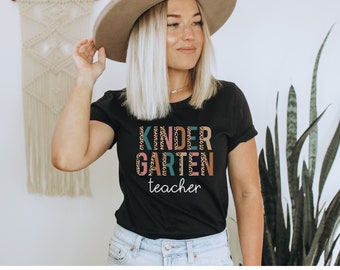 Kindergarten Teacher Shirt, Kindergarten Crew Shirt, Kindergarten Teacher Gift, Kindergarten Teacher Tee, Kindergarten Shirt