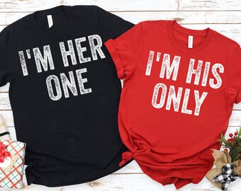 Funny Matching Couples Valentine's Day Shirts, His and Her Valentine Shirts, Adult Unisex Valentines Shirt